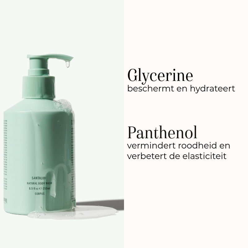 Body Wash - Santalum ingredienser