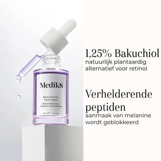 Medik8 Bakuchiol Peptides 30ml 1,25% bakuchiol en verhelderende peptiden