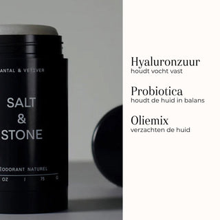Natural Deodorant Gel - Santal & Vetiver (Sensitive Skin) 75gr ingredienser