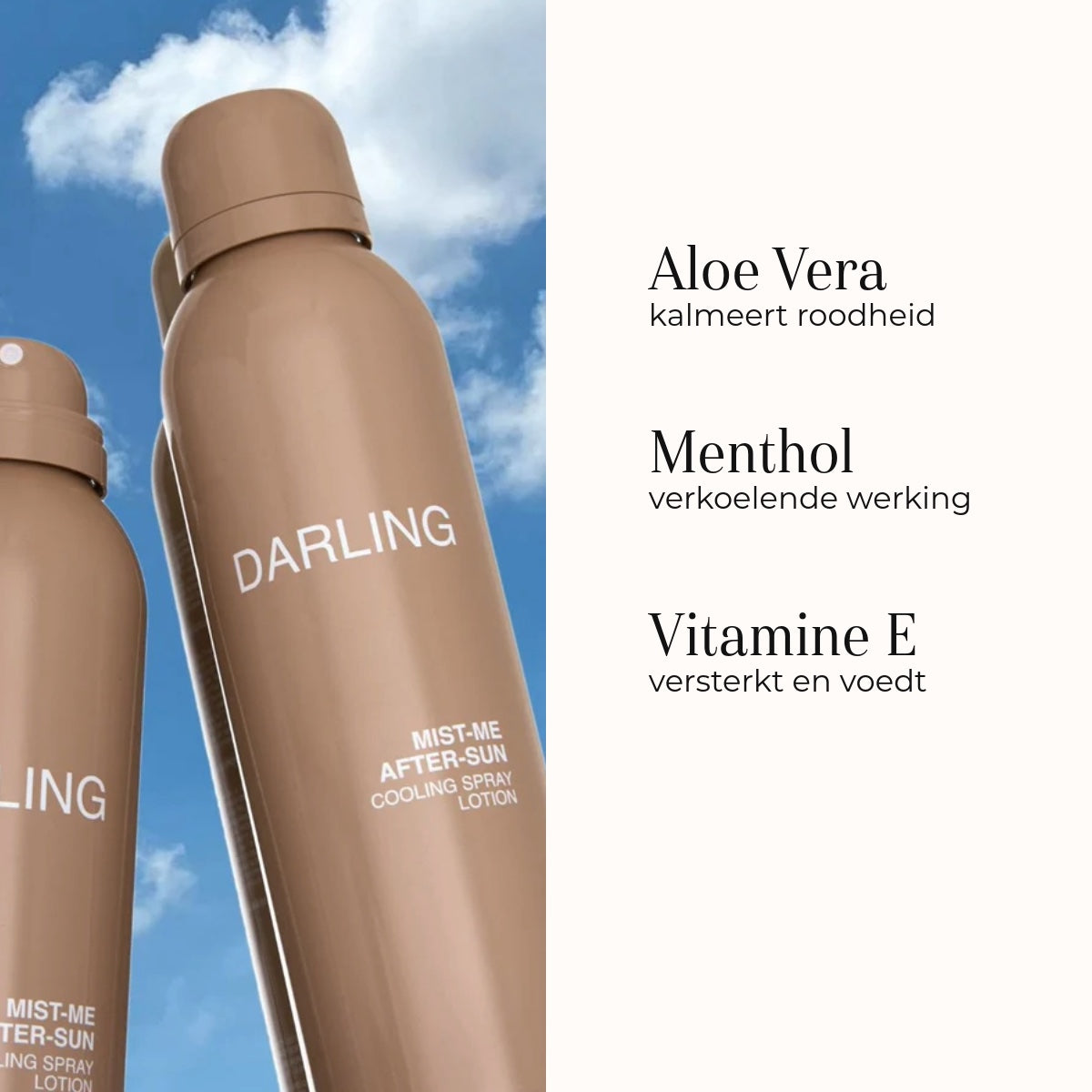 Mist-Me Aftersun 150ml ingredienser