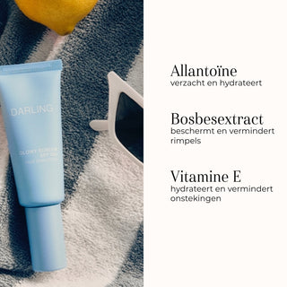 Glowy Screen SPF 50+ 40ml ingredienser