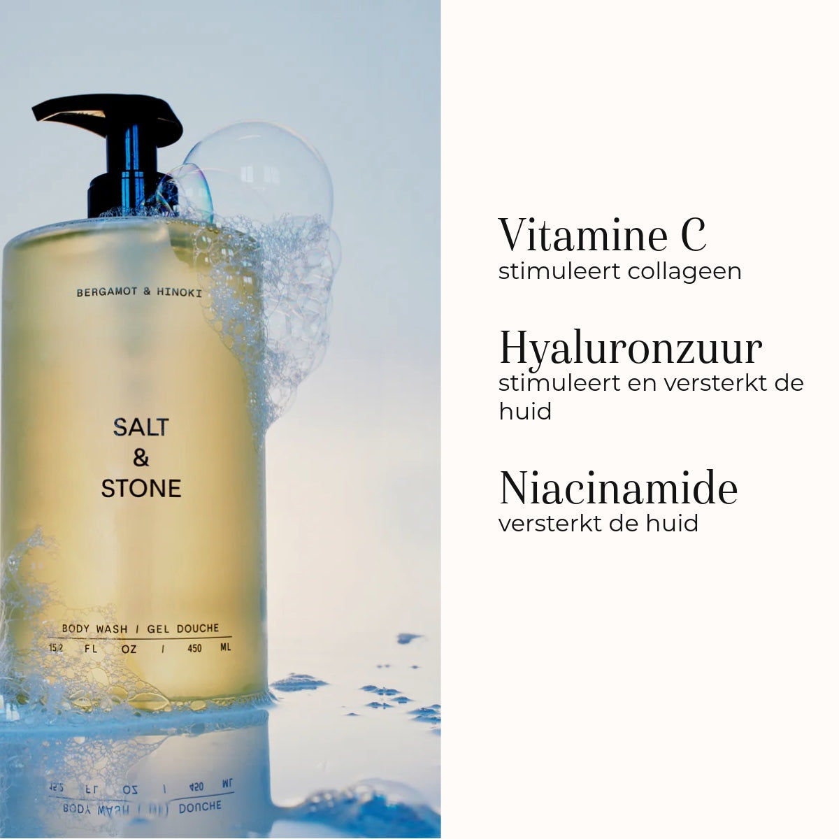 Body Wash - Bergamot & Hinoki ingredienser