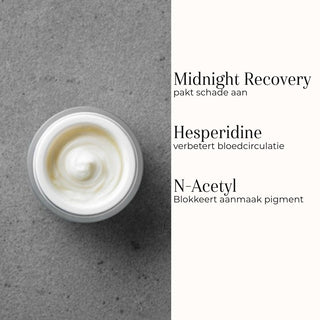 Medik8 Advanced Night Eye 15ml ingredienser hesperidin og N-acetyl