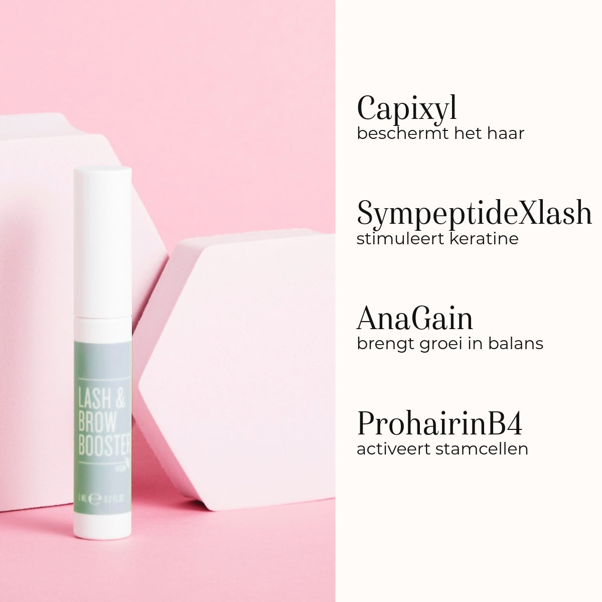 Lash & Brow Booster ingredienser