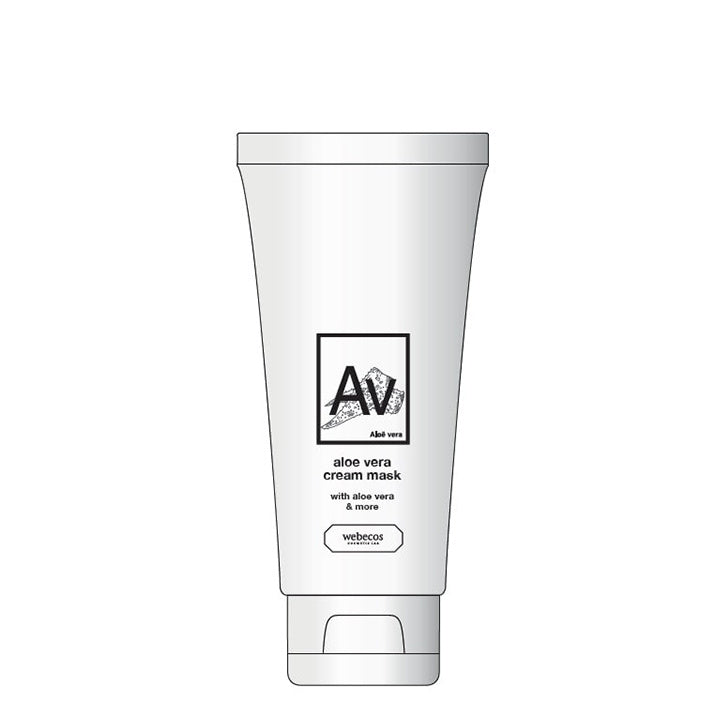 Webecos Aloe Vera Ansigtsmaske 100ml