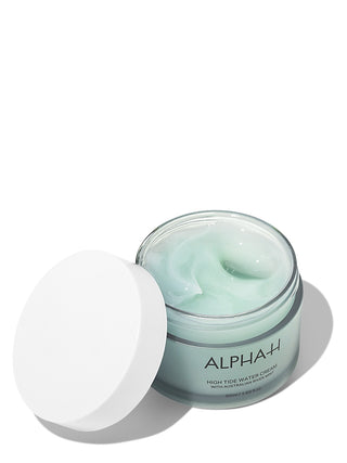 Alpha-H High Tide Water Cream åbnet krukke