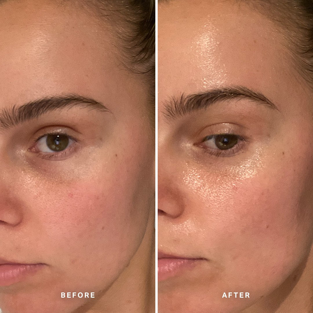 Alpha-H Midnight Reboot Serum før og efter resultat tre
