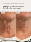Alpha-H Retinol Reboot Exfoliating Body Treatment før og efter fastere hud