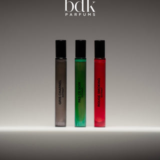 BDK Parfums Collection Extraits Set drie flacons in studio