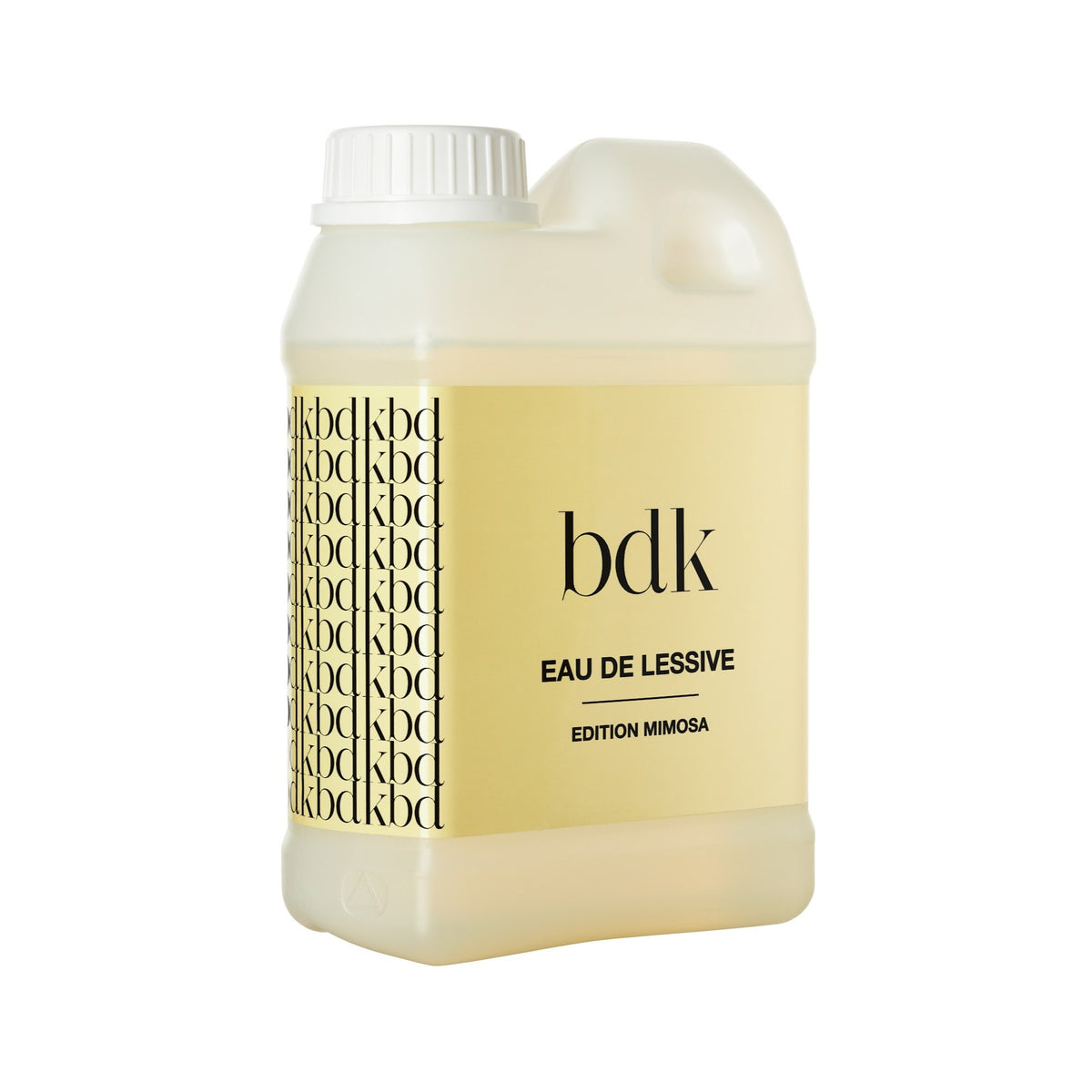BDK Parfums Eau De Lessive Mimosa fles schuin vooraanzicht