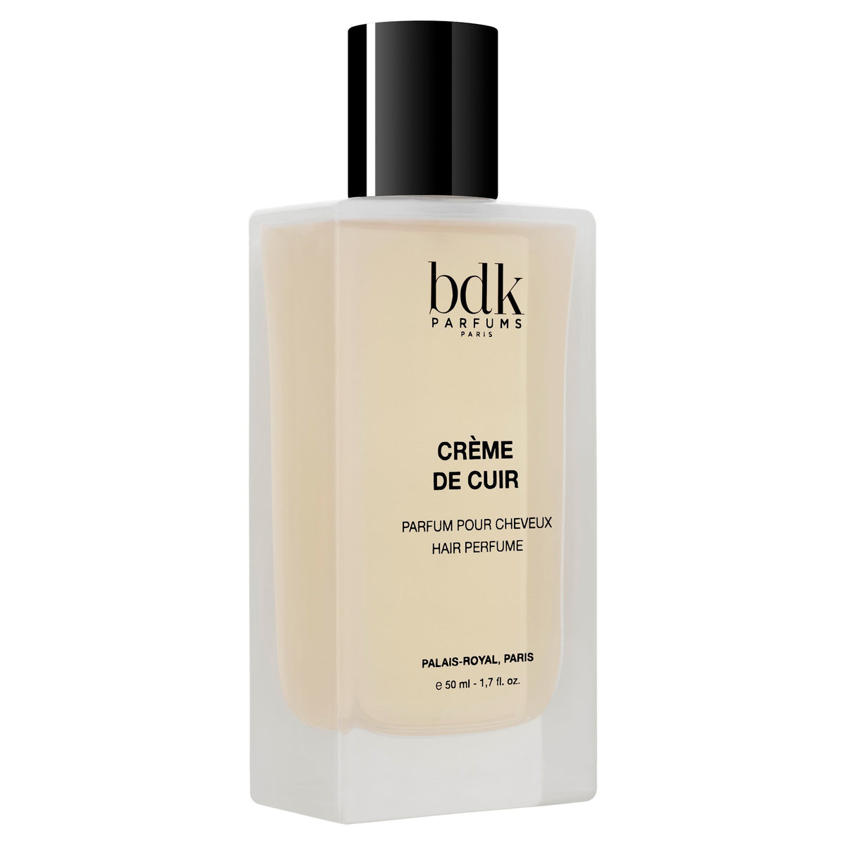 BDK Parfums Hair Perfume Creme de Cuir flakon skråt forfra