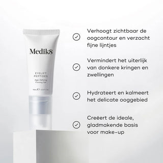 Medik8 Eyelift Peptides 15ml tube med fordele