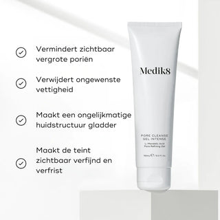 Medik8 Pore Cleanse Gel Intense 150ml tube med fordele