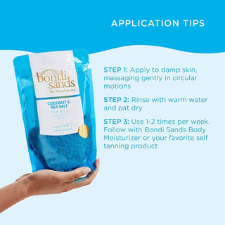 Bondi Sands Body Scrub Coconut & Sea Salt brug
