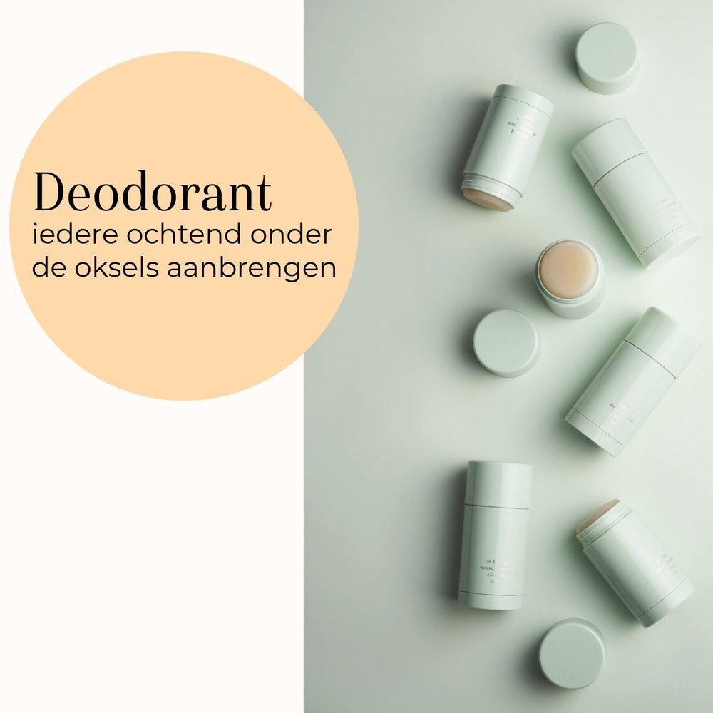 Corpus Naturals Deodorant Cedar Flora 75gr gebruik onder de oksels