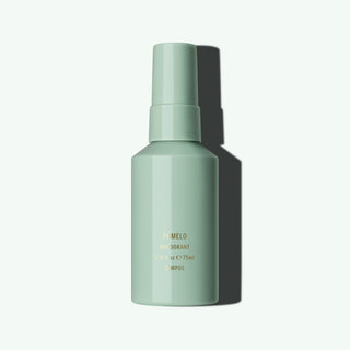 Corpus Naturals Deodorant Spray Pomelo flakon på mintgrøn