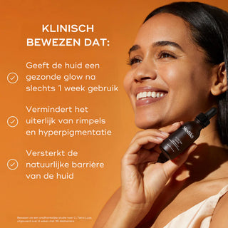Medik8 C-Tetra Luxe 30ml model med klinisk dokumenterede resultater