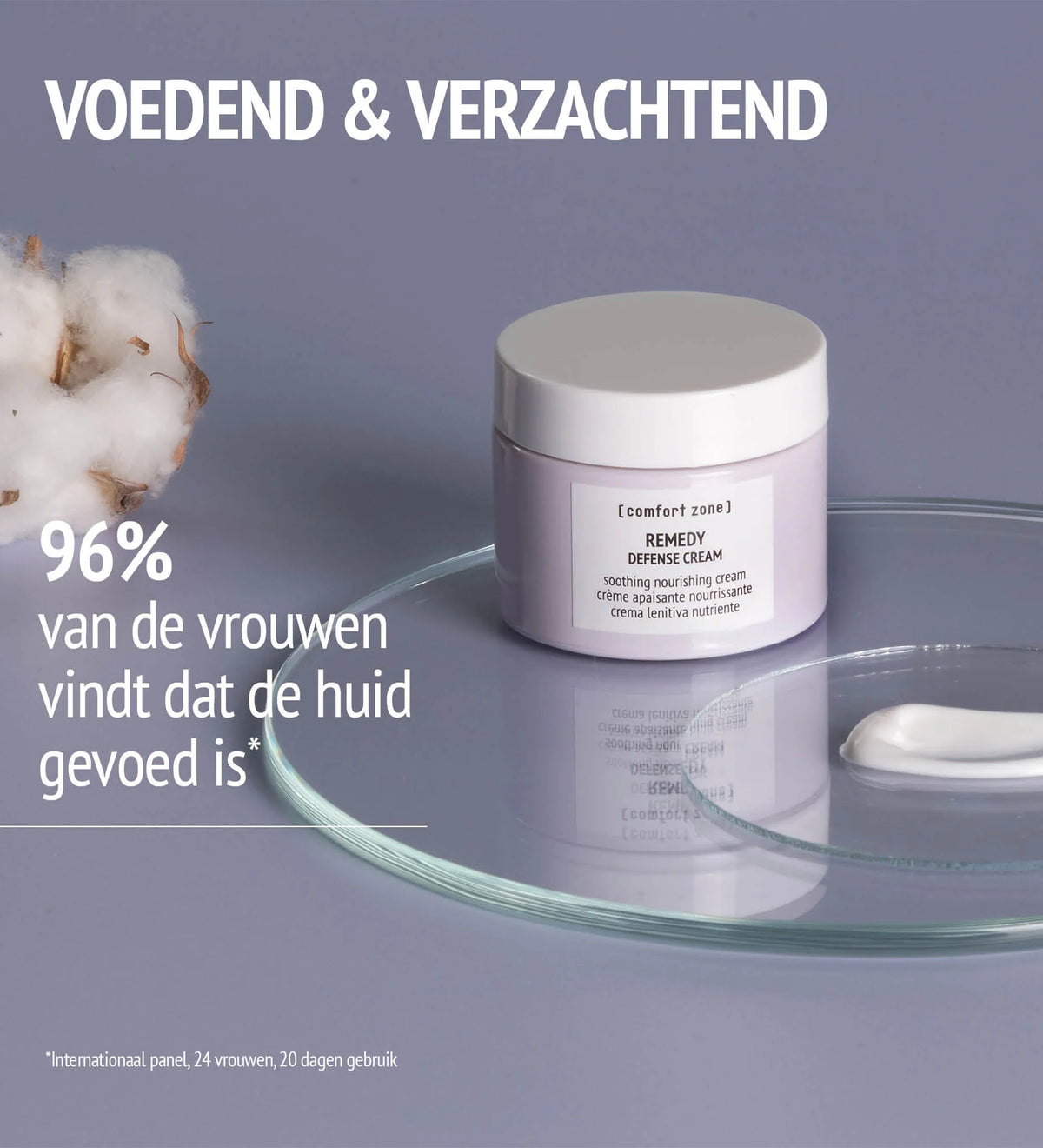 Comfort Zone Remedy Defense Cream resultaat