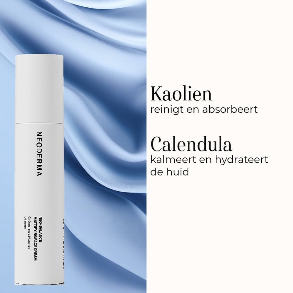 Neoderma Neo-Balance Mattifying Face Cream belangrijkste ingrediënten