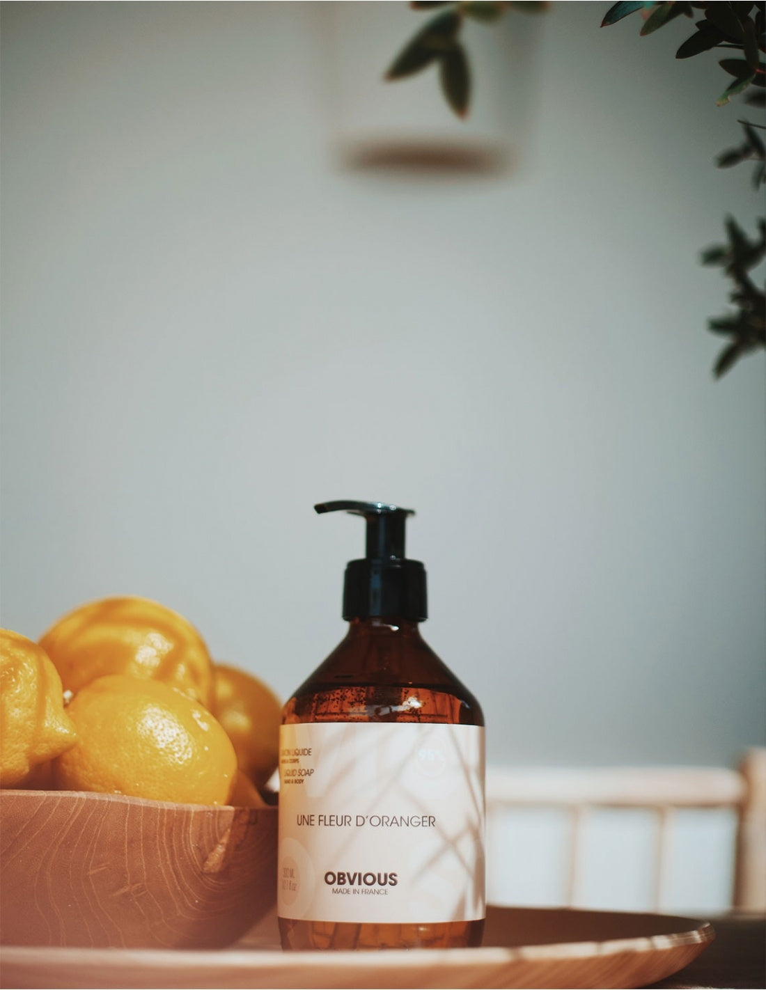 Obvious Parfums Liquid Soap - Une Fleur d, Oranger 300ml stemning