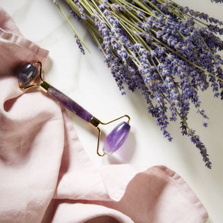 Oolaboo Amethist Beauty Roller med lavendel