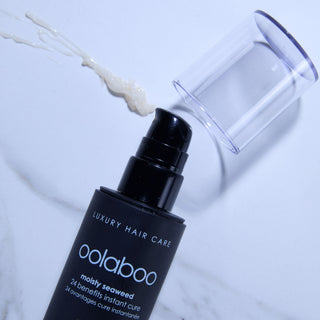 Oolaboo Moisty Seaweed 24 Benefits Instant Cure med en klat creme