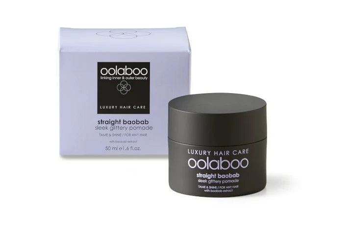 Oolaboo Straight Baobab Pomade krukke med æske