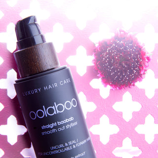 Oolaboo Straight Baobab Stylixer på lyserødt mønster
