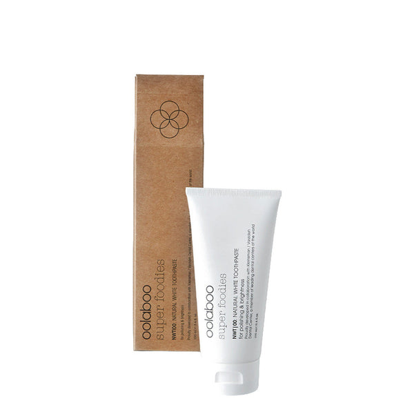 Super Foodies Natural White Toothpaste 100 ml | Oolaboo