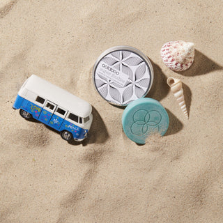 Oolaboo Travel Tin for Face Cleansing Bar i sandet