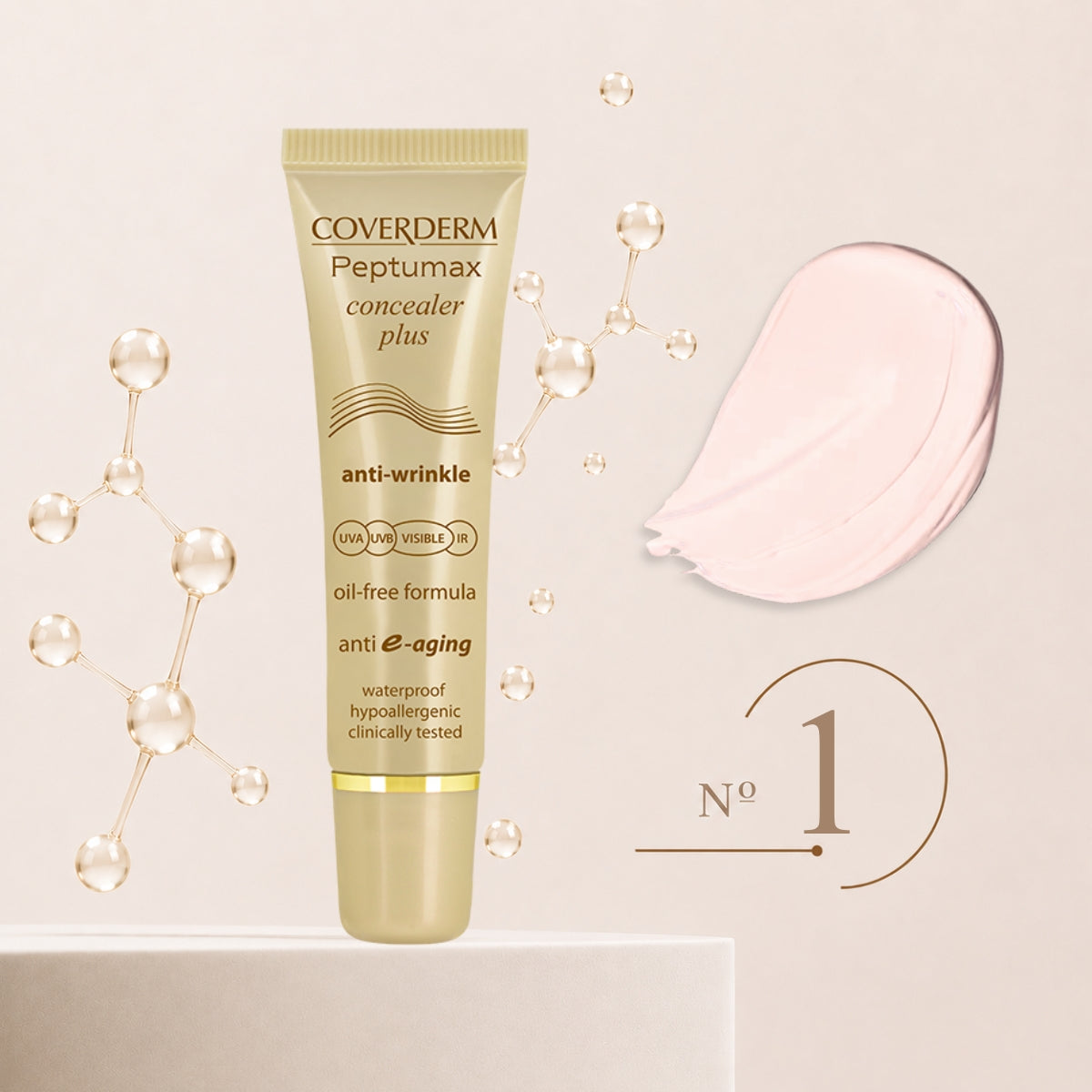 Coverderm Peptumax Concealer Plus SPF50 Peptumax 1 emballage