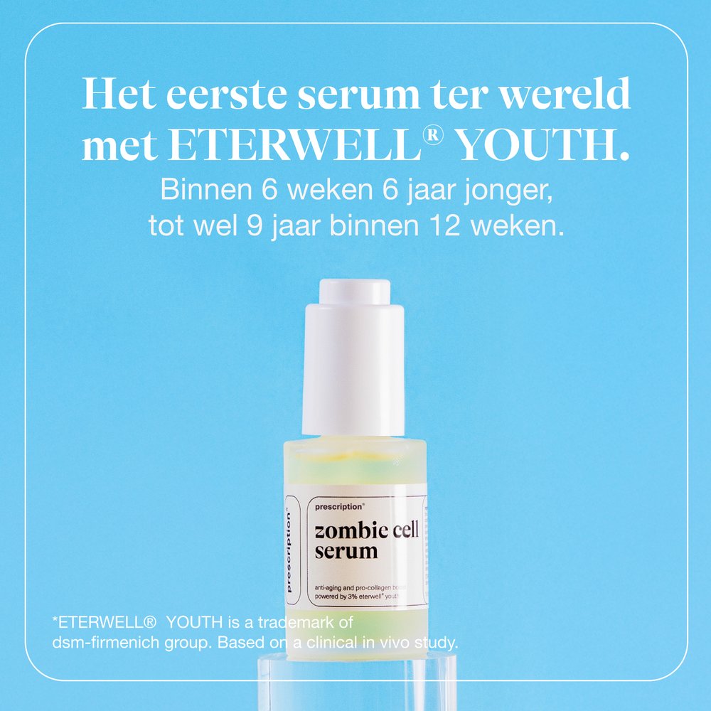 Prescription Zombie Cell Serum 30ml met Eterwell Youth