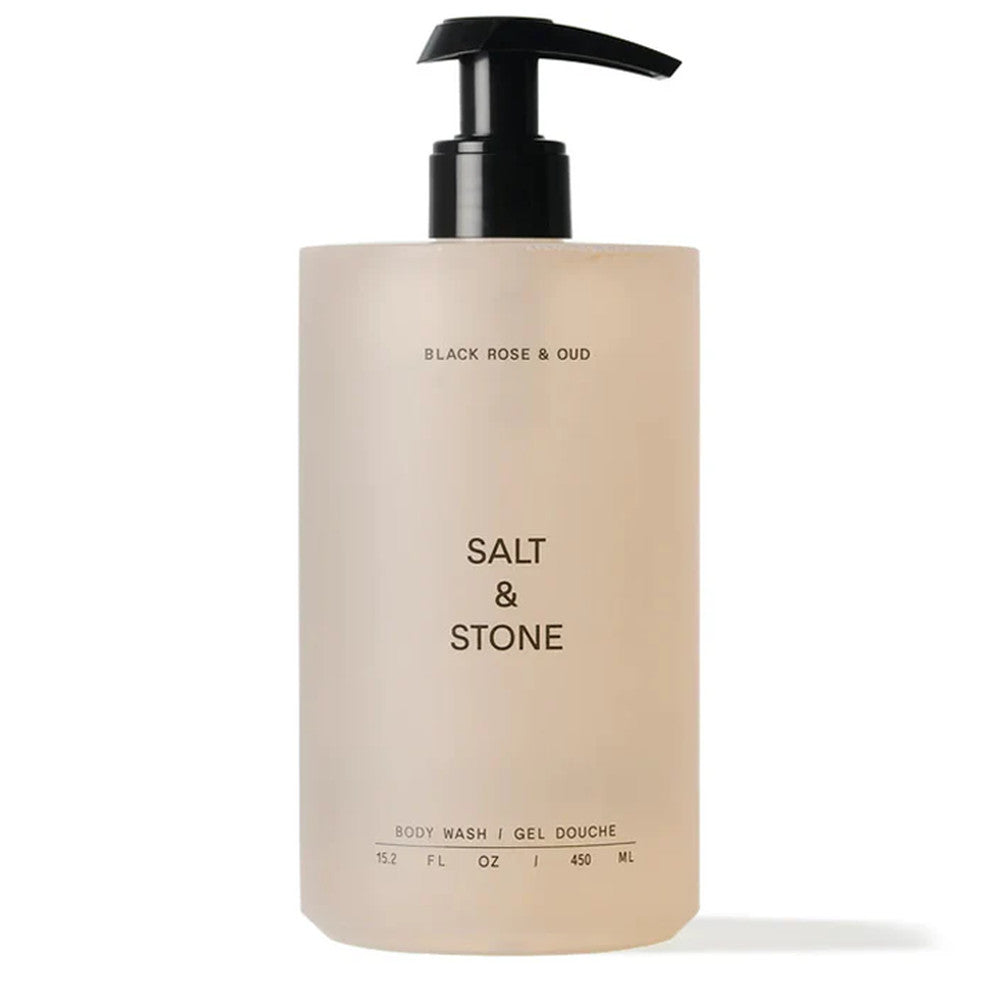 Salt & Stone Body Wash - Black Rose & Oud