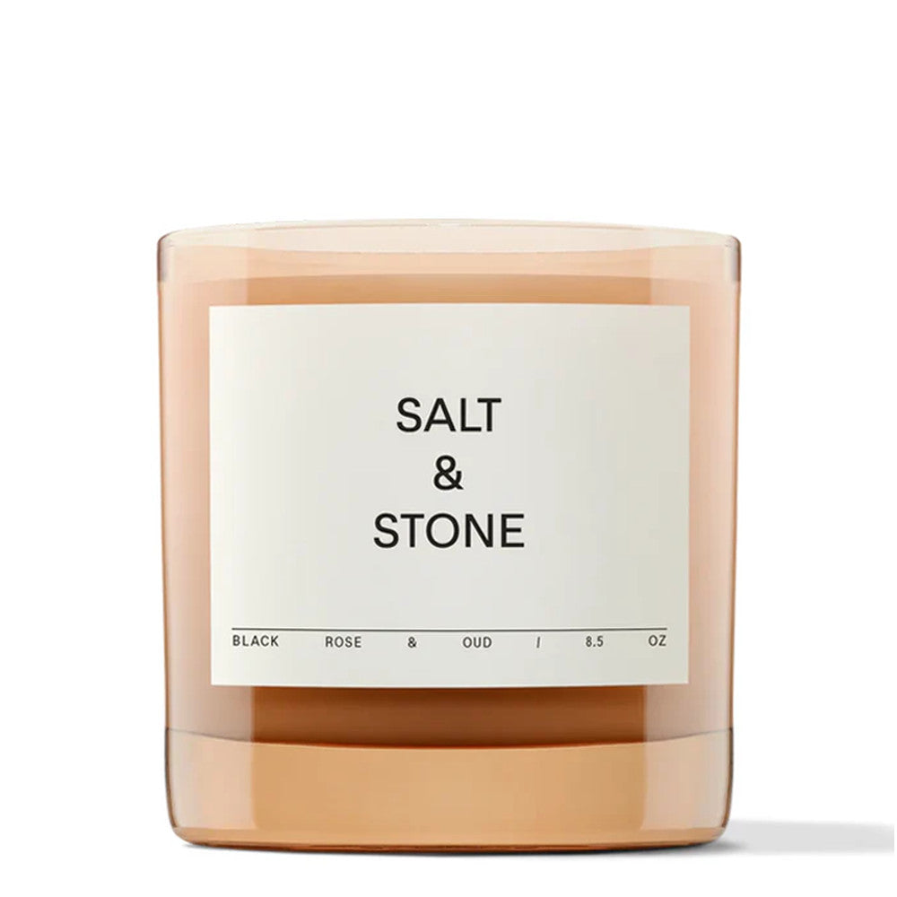 Salt & Stone Duftlys - Black Rose & Oud 240 g