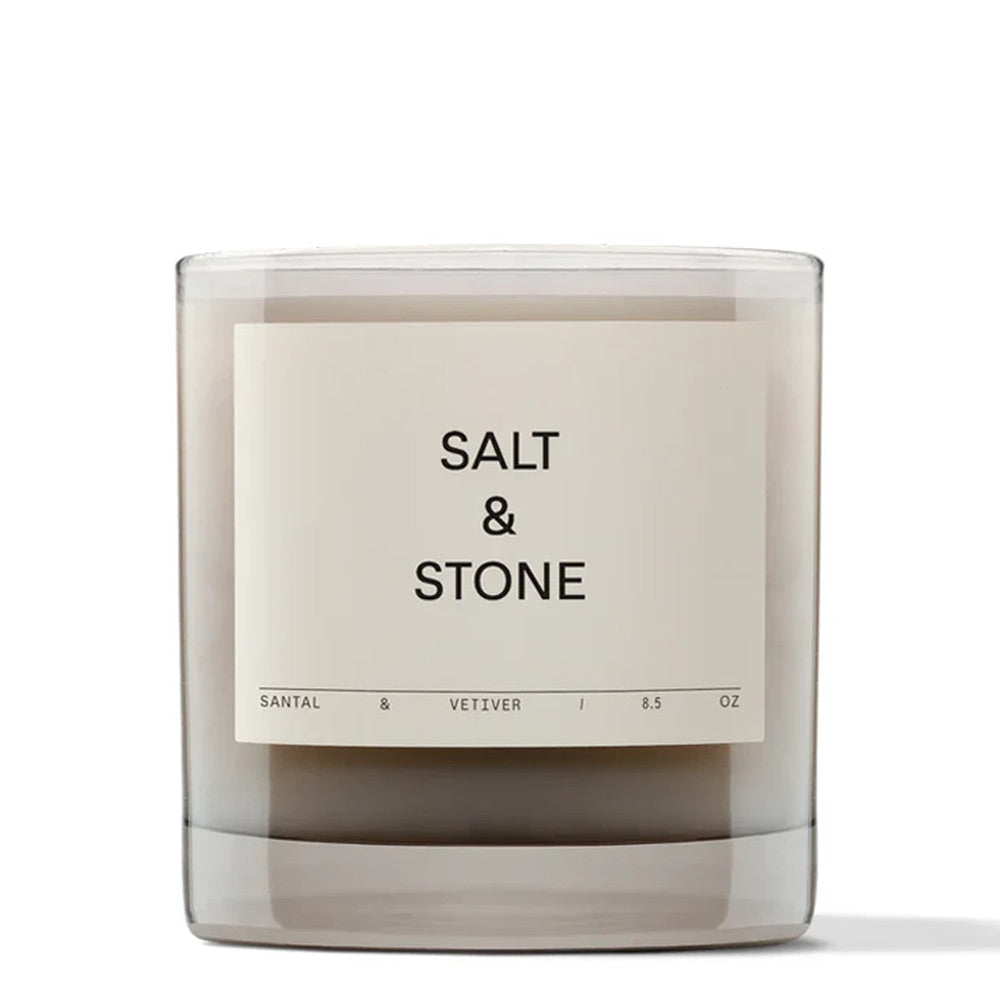 Salt & Stone Duftlys - Santal & Vetiver 240 g