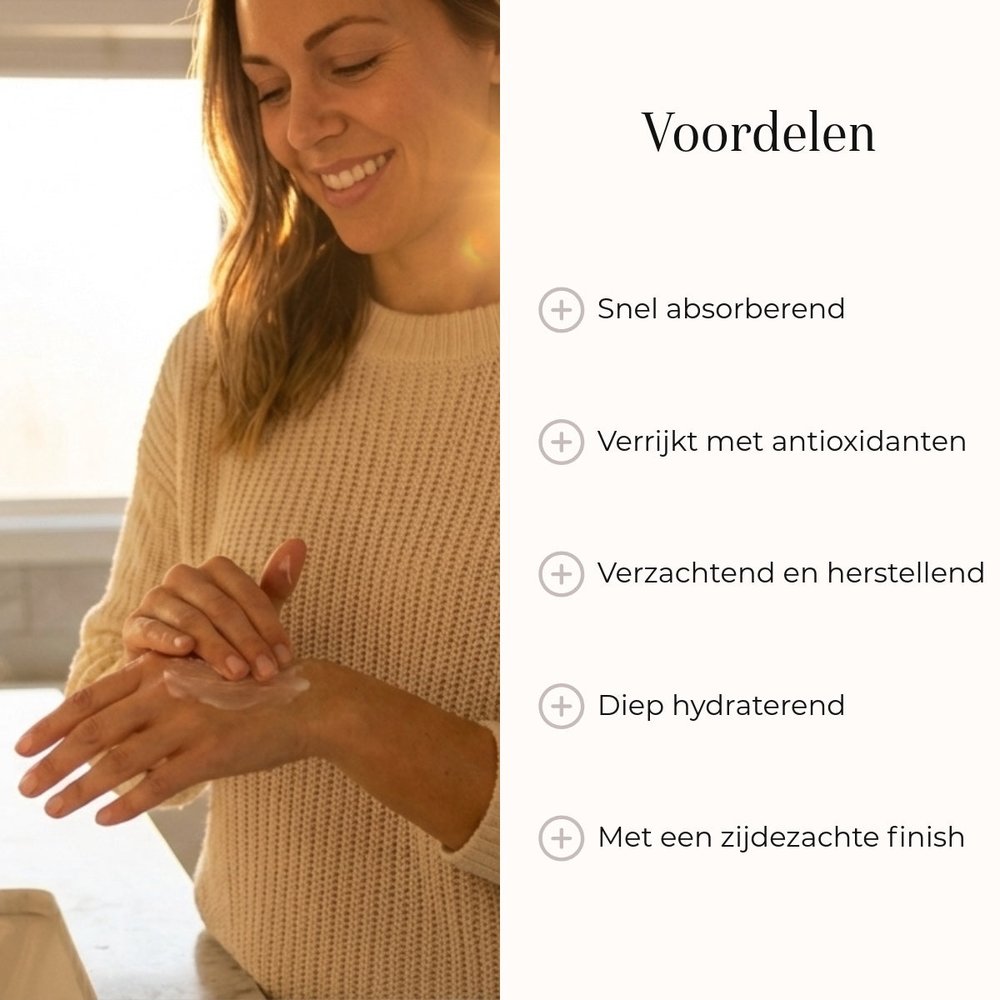 Salt & Stone Hand Cream Santal & Vetiver 60ml voordelen