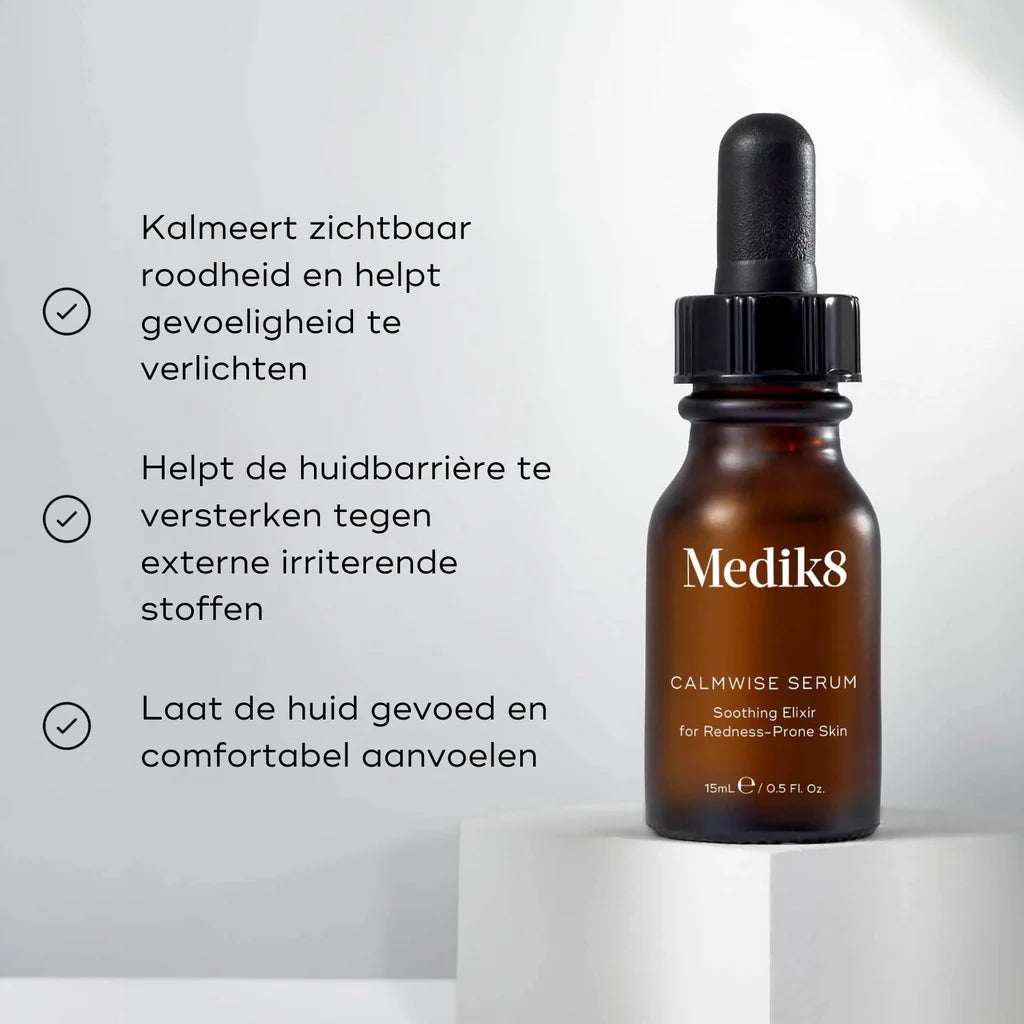 Medik8 Calmwise Serum 15ml flaske med fordele