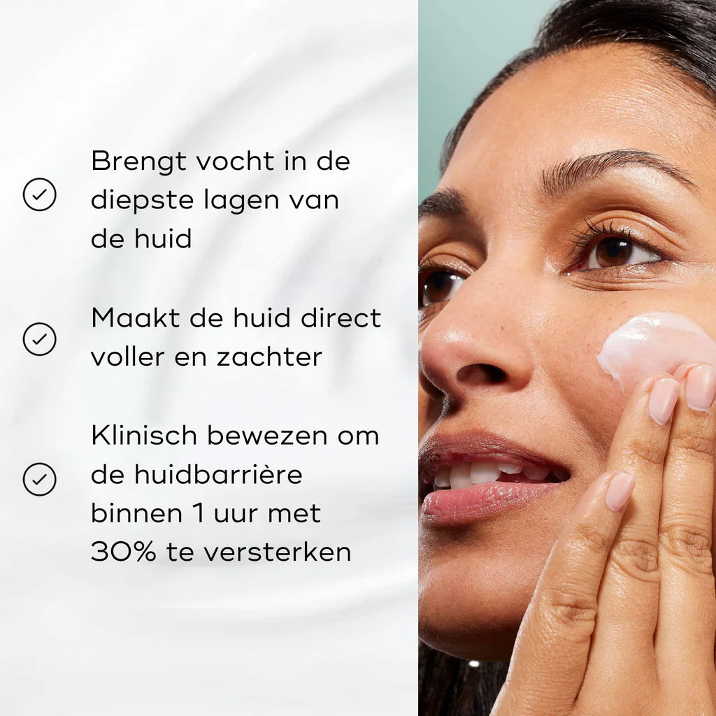 Medik8 Total Moisture Daily Facial Cream model med fordele